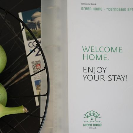 Green Home - Cernobbio Apt Como Luaran gambar