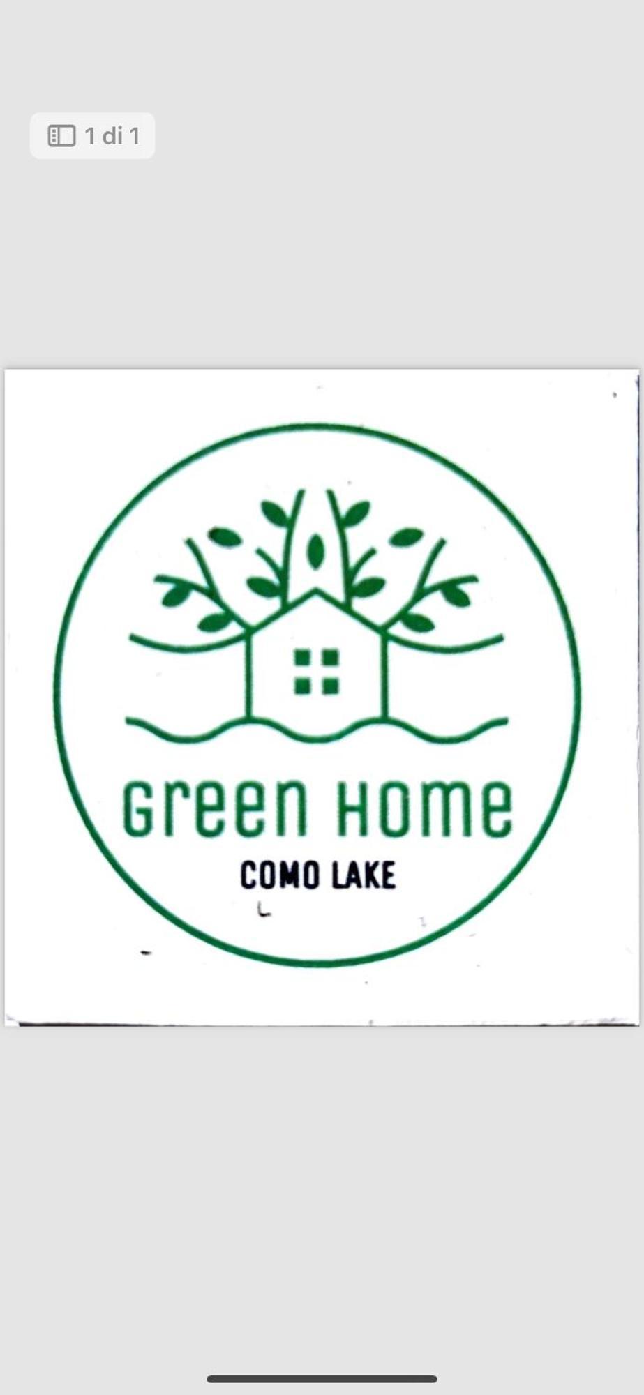 Green Home - Cernobbio Apt Como Luaran gambar
