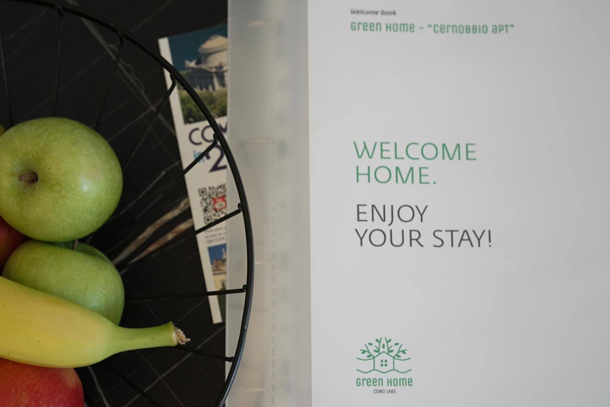Green Home - Cernobbio Apt Como Luaran gambar